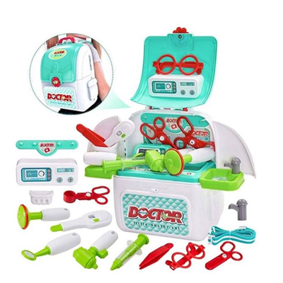 ست اسباب بازی پزشکی کوله پشتی Doctor Set 2 in 1_اسباب بازی